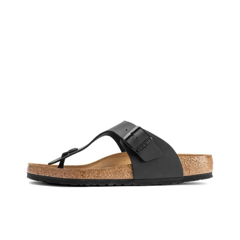 Birkenstock Flip Flops Unisex Black Regular-0
