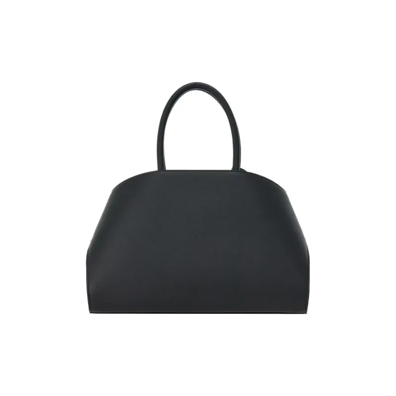 FERRAGAMO Calfskin Shoulder Bag Crossbody Bag Handbag Small Size Women's Black-3