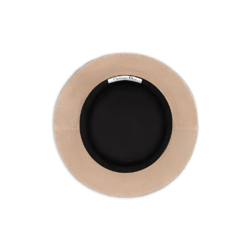 DIOR Cotton Bucket Hats Women's Camel-5