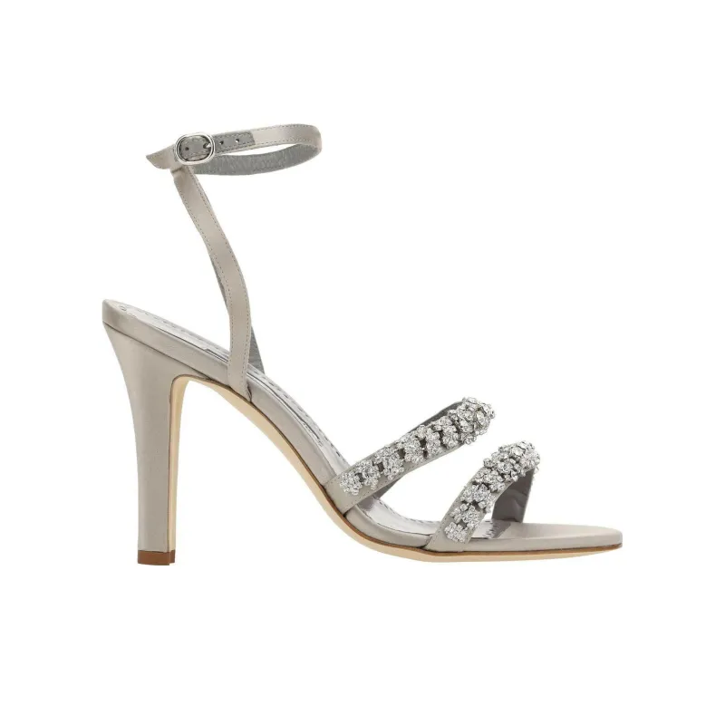 MANOLO BLAHNIK Vedada 105mm Crystal-strap Sandals-1