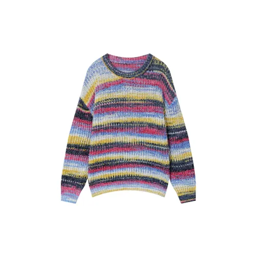 ELF SACK Sweaters Women's Vintage Gradient Multicolor