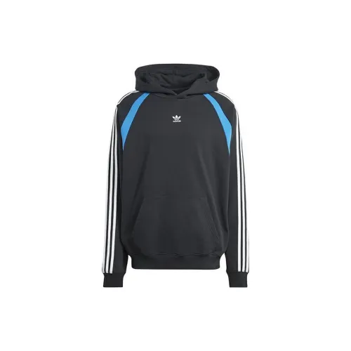 Adidas Logo-embroidered Cotton Hoodie