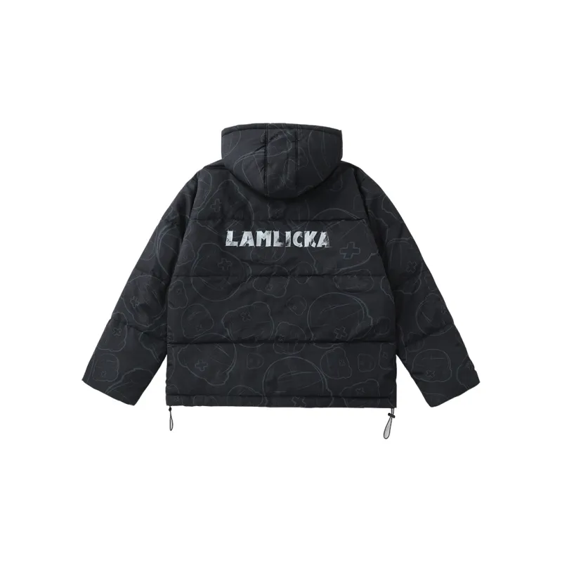 LAMLICKA Puffer Jackets Unisex Black-1