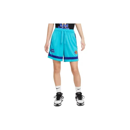 Nike Basketball Shorts Women's Light Angry Fire Blue