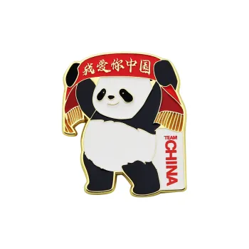 TEAM CHINA Supporter Badge I Love You China IP Merch