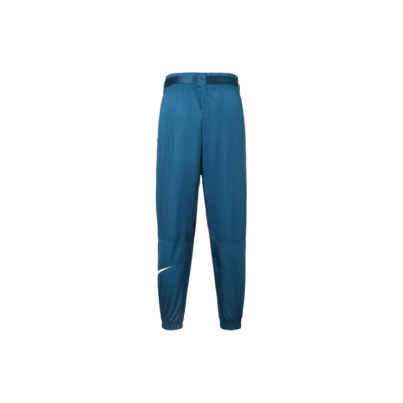 Nike Knitted Sports Pants Women's Dark Blue-2