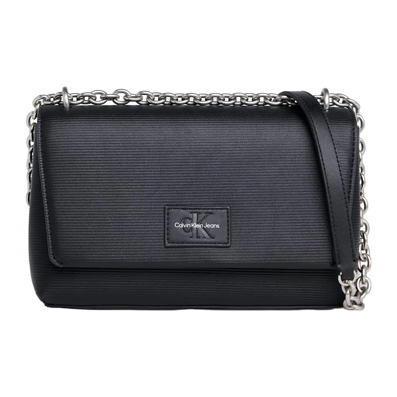 CK/Calvin Klein Polyurethane Shoulder Bag Women's Black-0