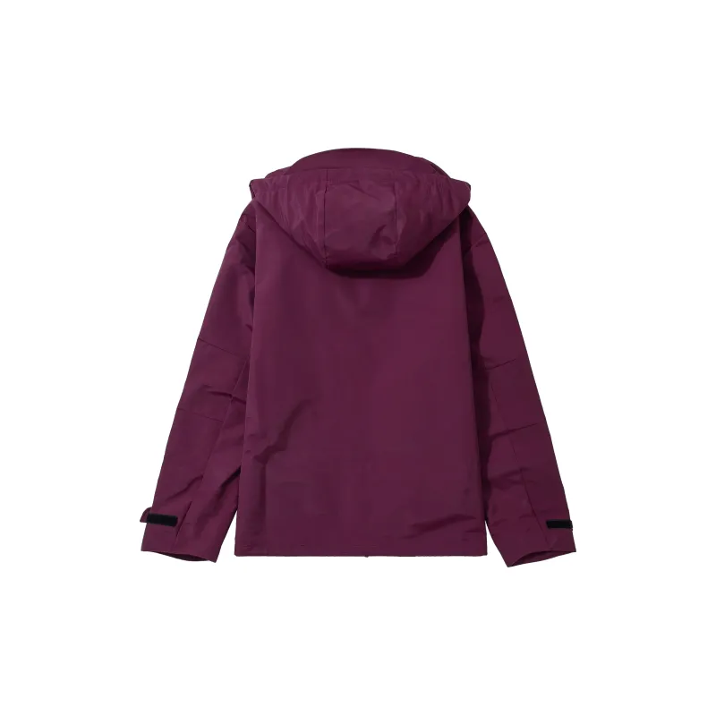 Hurley Windbreaker Jackets Unisex Twilight Purple-1
