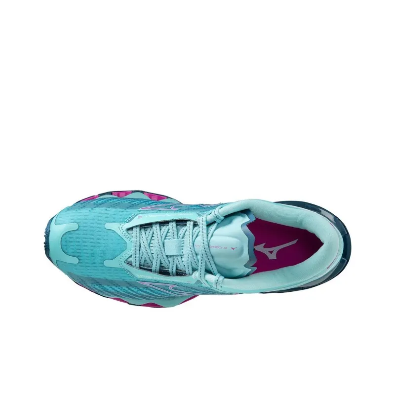 Mizuno Women's Wave Prophecy 12 'Blue Atoll'-2