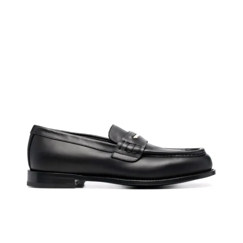 giuseppe zanotti Euro Leather Loafers-1