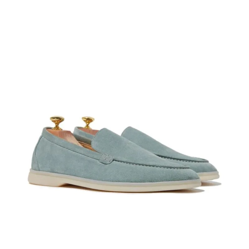 SCAROSSO Ludovico Round Toe Slip On Loafers-2