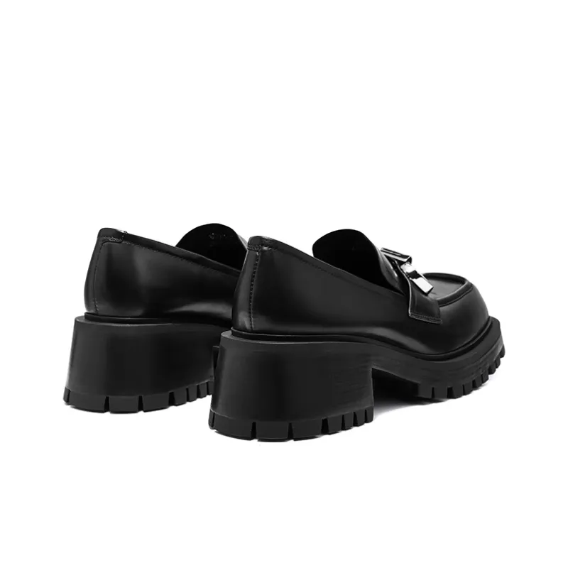 CHERYKALLY Loafers 6cm Women's Black-2