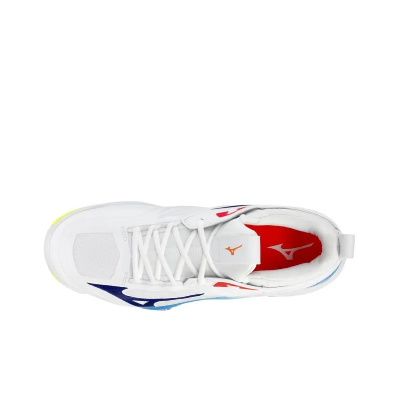 Mizuno Wave Momentum 2 'White Pearl Blue'-2