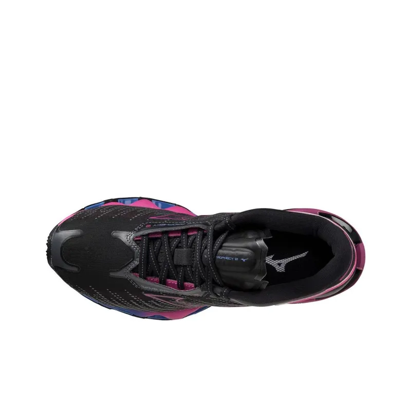 Mizuno Women's Wave Prophecy 12 'Black Oyster'-2