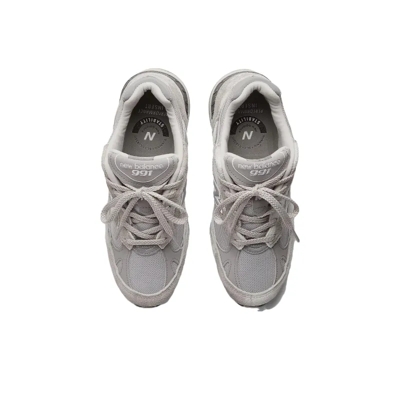 New Balance 991 Made In England 'Washed Grey' Women's-3