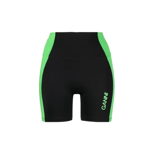 GANNI Active High-waist Cycling Shorts