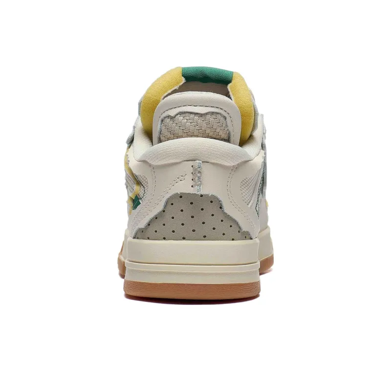 LiNing Wave Pro Cushioning Wear Resistant Low Top Skateboard Shoes Women's Pine Green-5