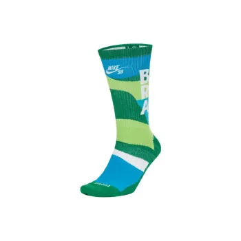 Nike Sb X Parra Brazil Federation Kit Socks White/Clover