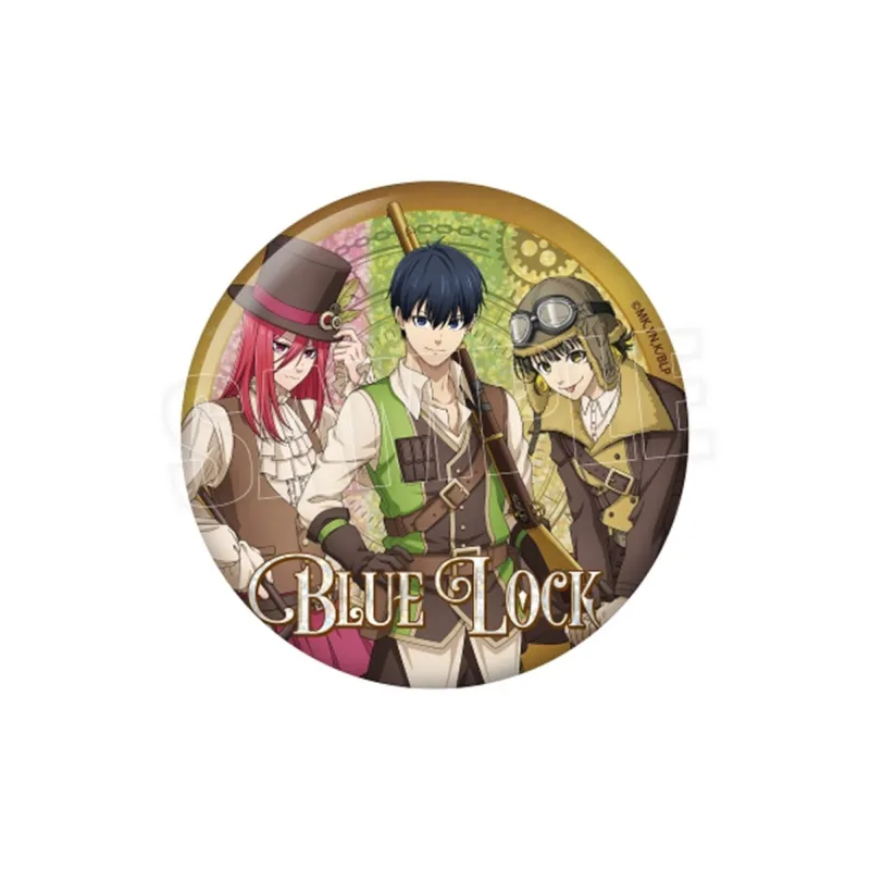 Animate Blue Lock Large Laser Badge Steampunk IP Merch-7