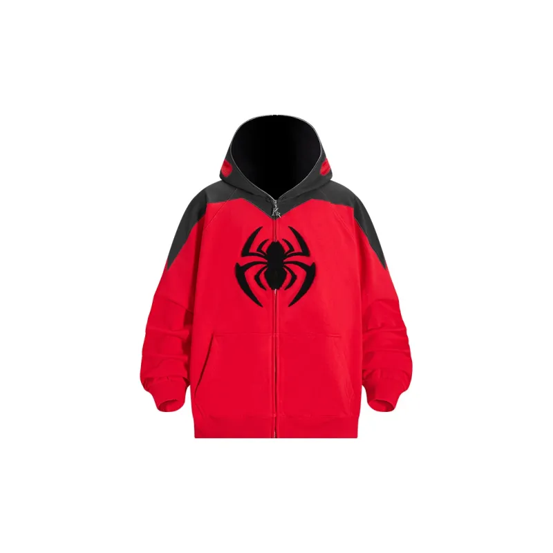 KAKAZZY Sweatshirts Unisex Red-3