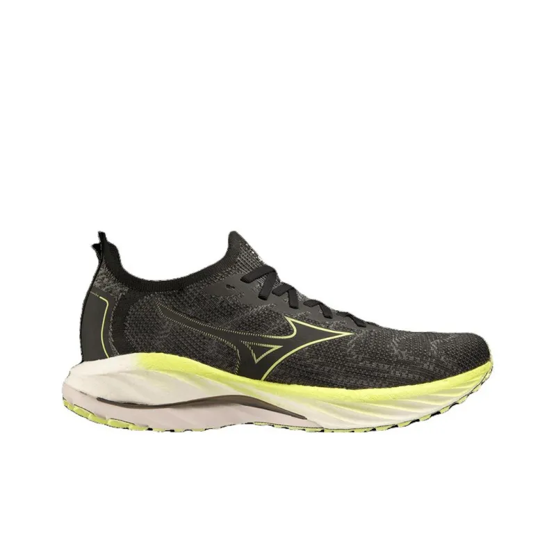 Mizuno Wave Neo Wind 'Undyed Black Luminous'-1