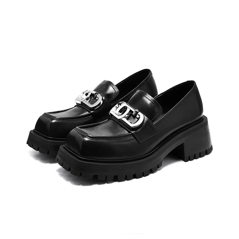 CHERYKALLY Loafers 6cm Women's Black-1