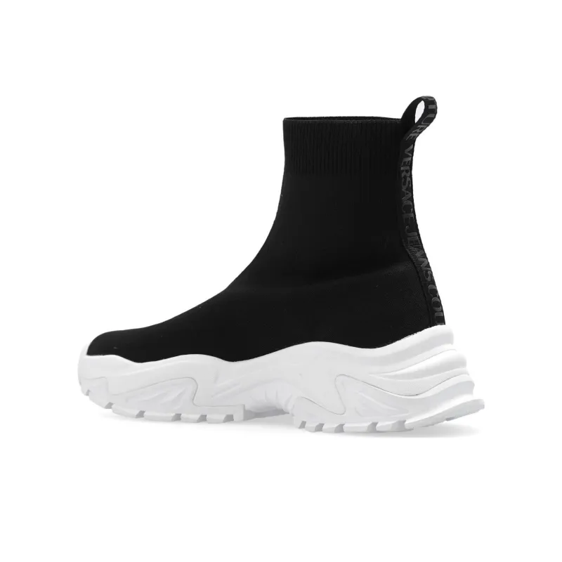 VERSACE JEANS Couture Logo-print High-top Sneakers-2