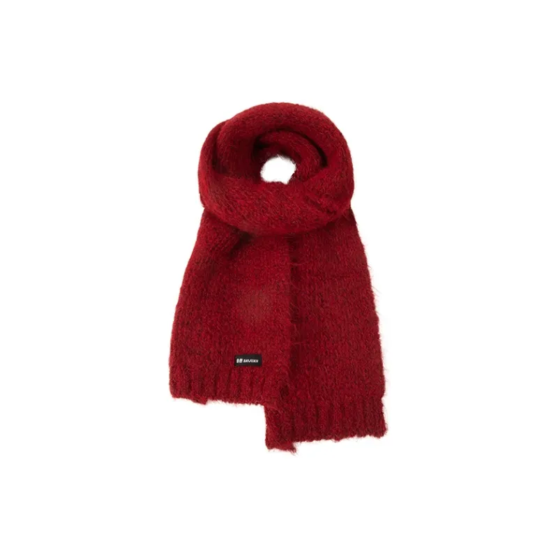 BAIJUAN Knit Scarves Unisex-3