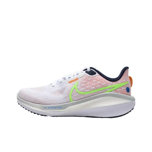 Nike Air Zoom Vomero 17 Running Shoes Unisex Low-Top White/Pink