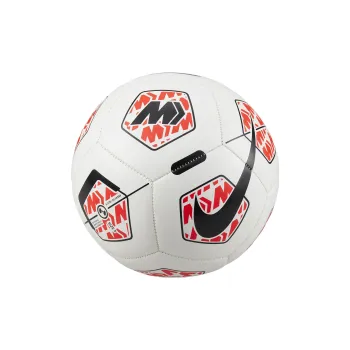 Nike Size 3, 4, 5 Balls Soccer PU Machine Stitched Soccer Ball Unisex White/Bright Deep Red/Black