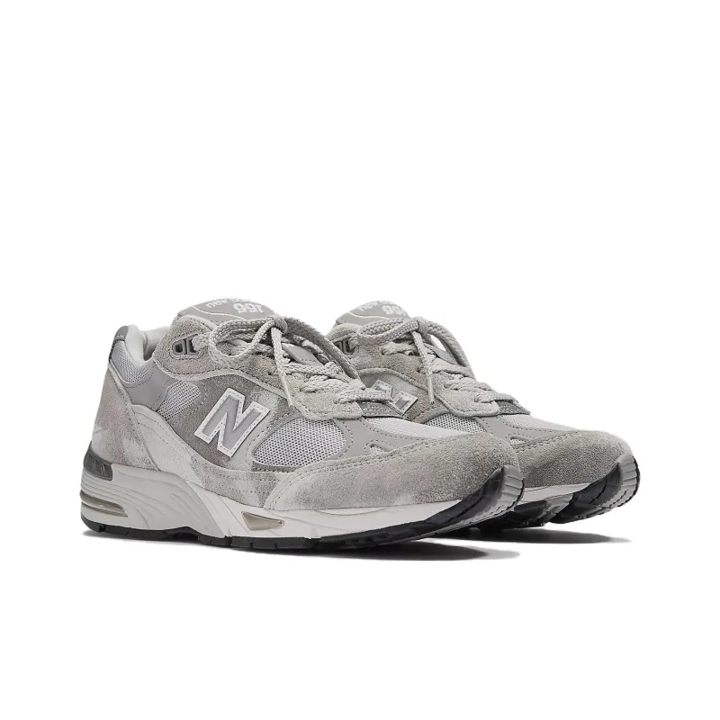 New Balance 991 Made In England 'Washed Grey' Women's-2
