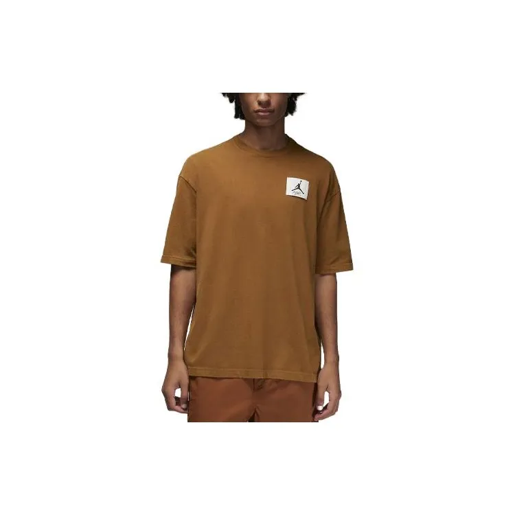 Jordan Flight Essentials T Shirts Men Tan-2
