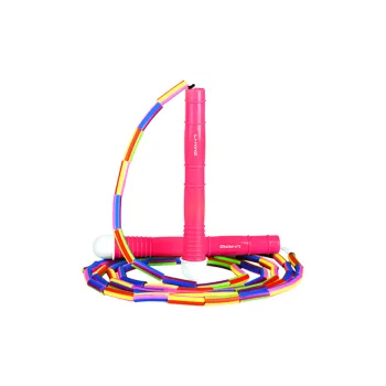 LiNing Casual Entertainment Non Countable Jump Ropes Kids PVC+Rubber+DTY Rope+PP Controller Cord Length 2.6m Pink