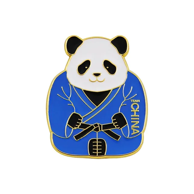 TEAM CHINA National Team 2023 World Judo Championships Commemoration Badge IP Merch-0