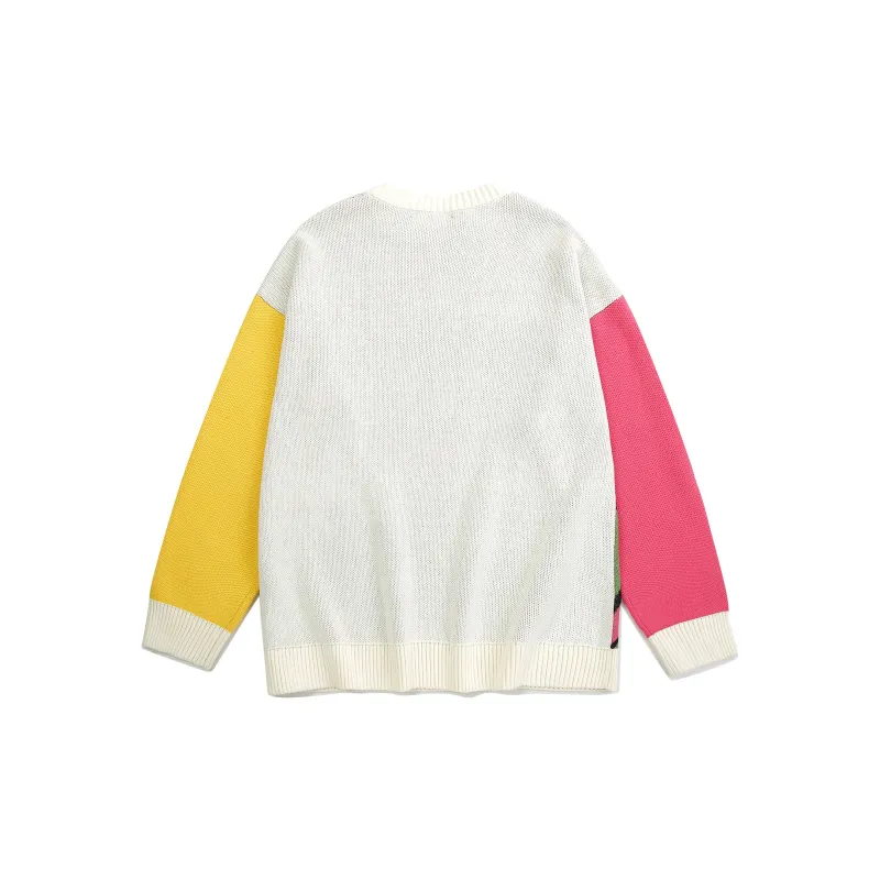 Agaho X Guuka Knitwear Unisex Cream White-1