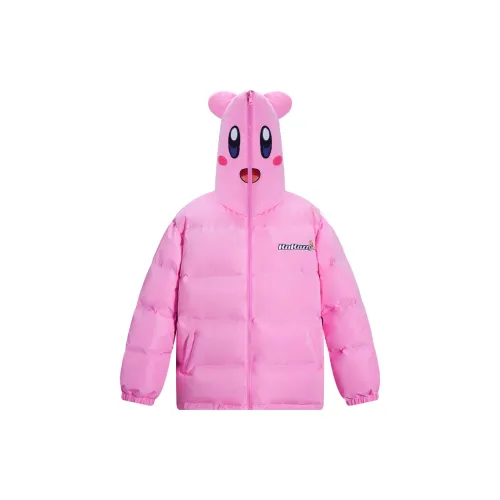 KAKAZZY Puffer Jackets Unisex Pink