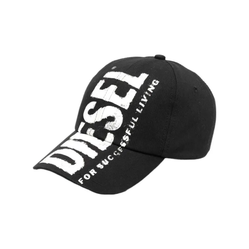 DIESEL Fcewanx Logo Printed Baseball Cap-0