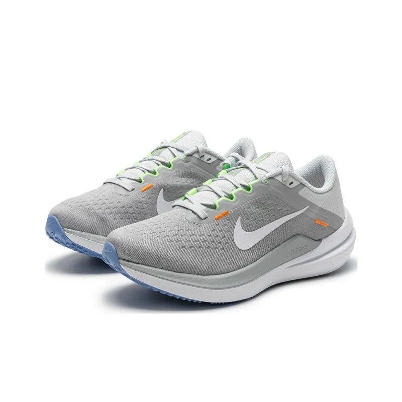 Nike Air Zoom Winflo 10 Road Running Shoes 'Light Smoke Grey' Women's-2