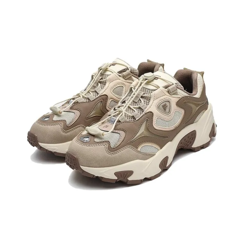 FILA FUSION Sport Sneakers 'Brown White' Women's-2