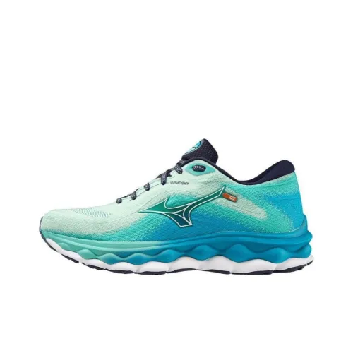 Mizuno Women's Wave Sky 7 'Beveled Glass White'