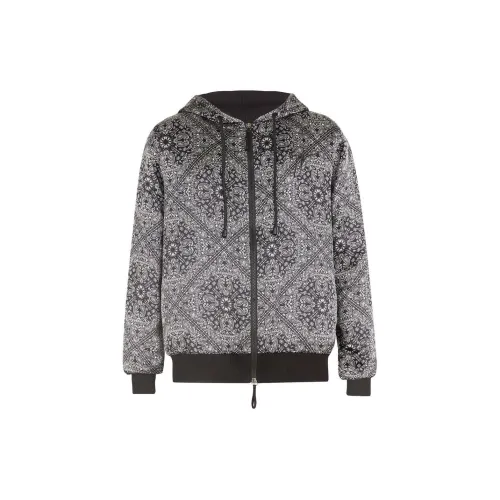 Giuseppe Zanotti Paisley Print Hooded Jacket