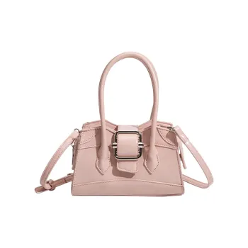 HAWA PU Crossbody Bag Shoulder Bag Medium Size Women's Pink/Black/White