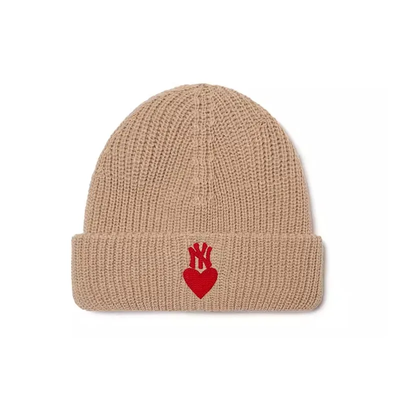 MLB Acrylic Beanies Kids' Beige Yellow-0