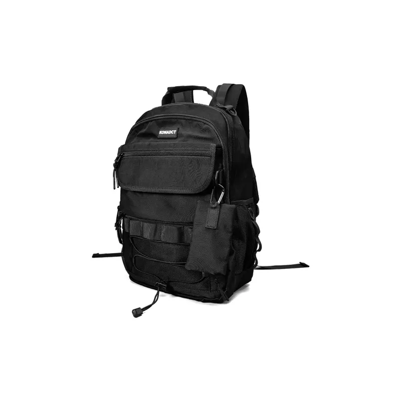 KONADCT Polyester Students Backpack Combo Bag Regular Unisex Black-1