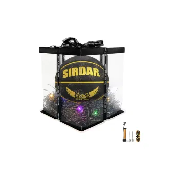 SIRDAR PU Basketball Black Gold Rose Edition Size 7 Ball Training