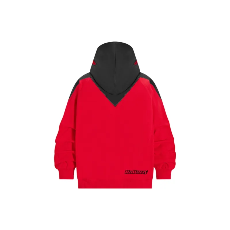 KAKAZZY Sweatshirts Unisex Red-4