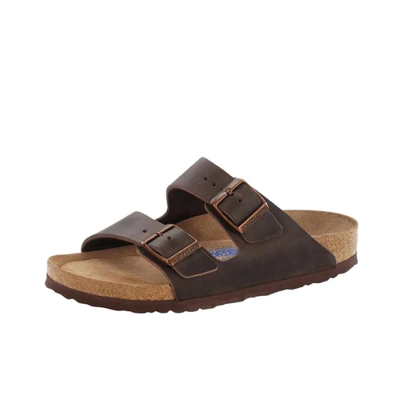 Birkenstock Arizona Soft Footbed Oiled Leather Narrow Fit 'Habana'-1