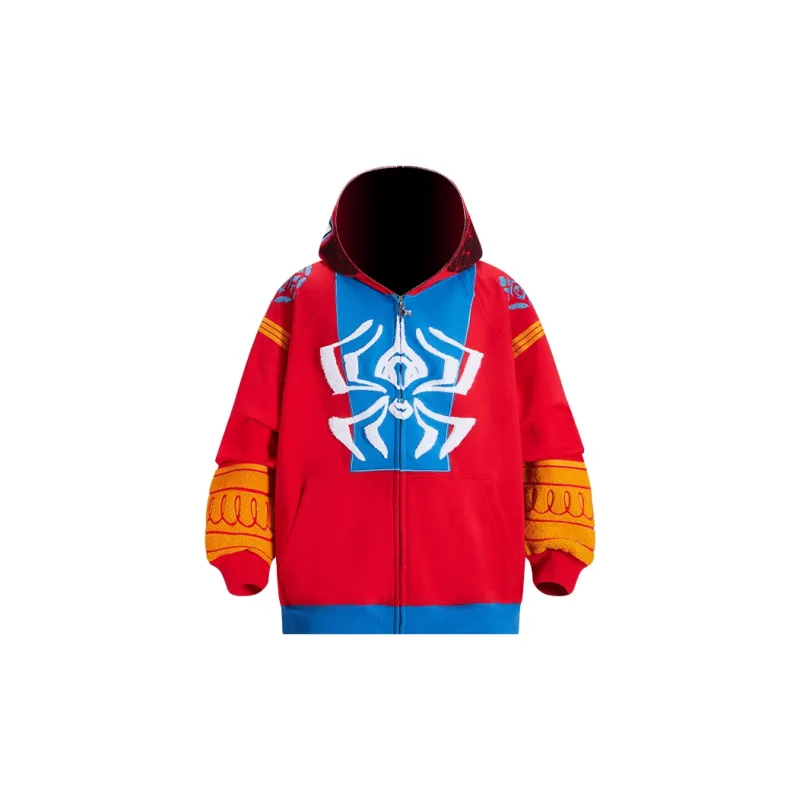 KAKAZZY Sweatshirts Unisex Red-3