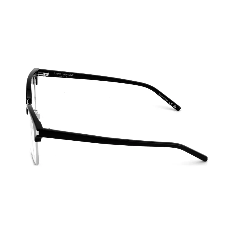 SAINT LAURENT Plate Frame Oval Eyeglass Frames Men's-2
