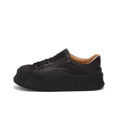 JIL SANDER Skateboard Shoes Women's Low-Top Black